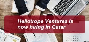 Heliotrope Ventures Is Now Hiring In Qatar With High Salaries Sha R