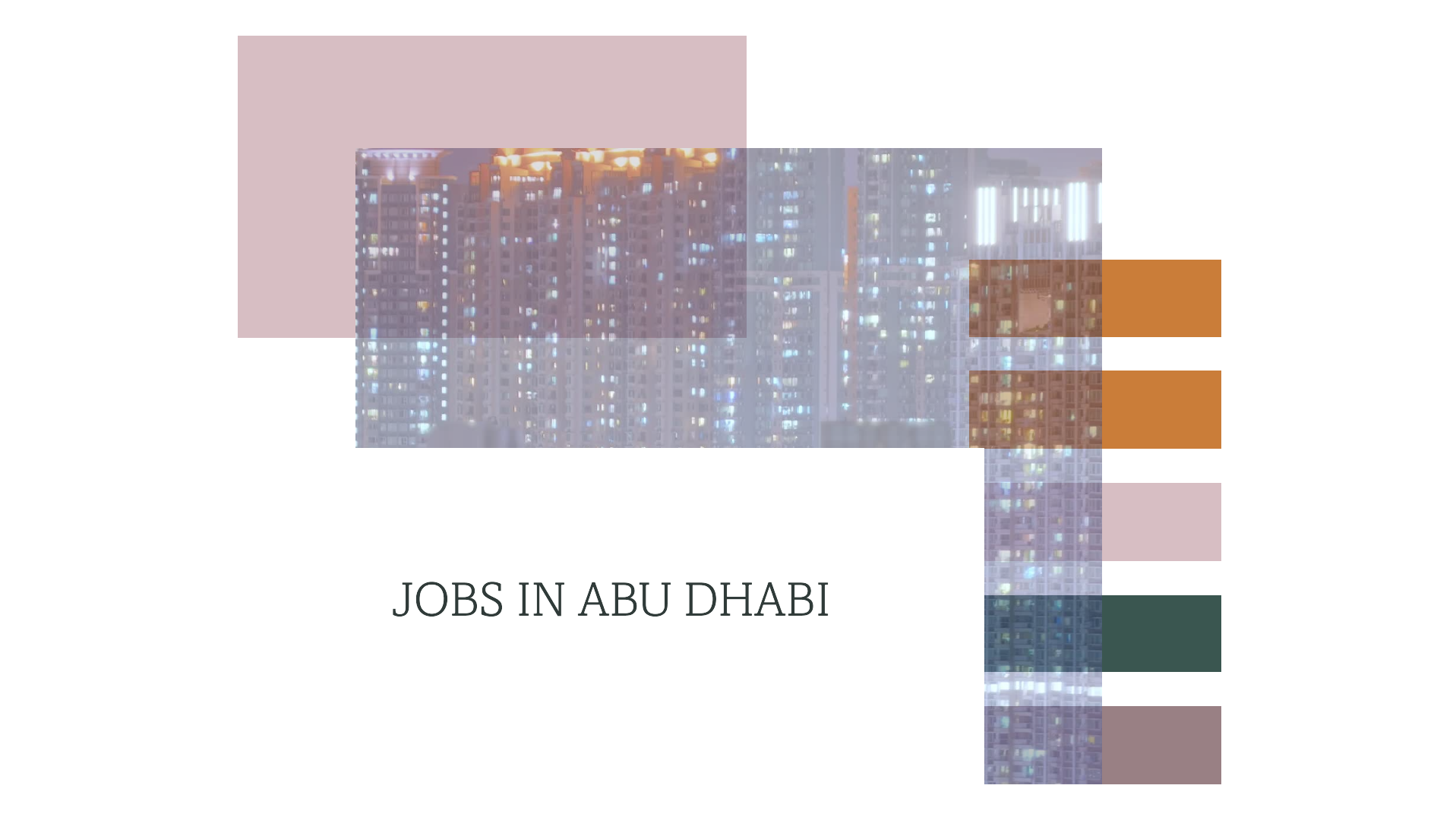 jobs in abu dhabi