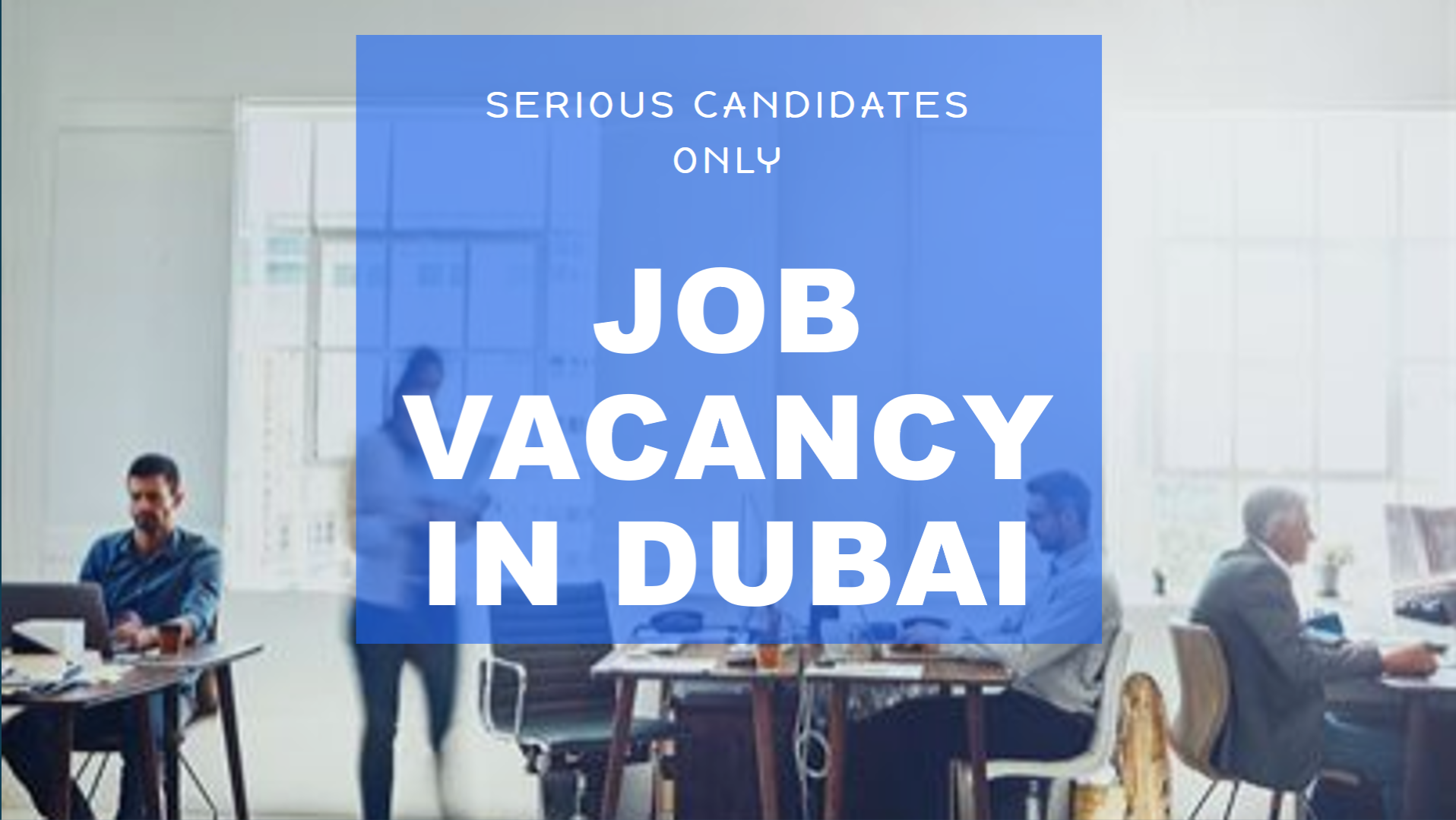 hr vacancy in dubai for Arabic and English speakers