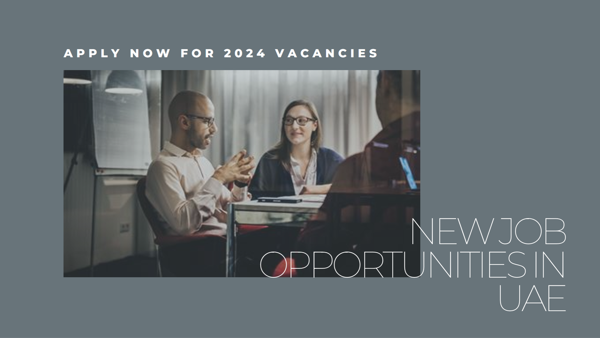 UAE job vacancy 2024