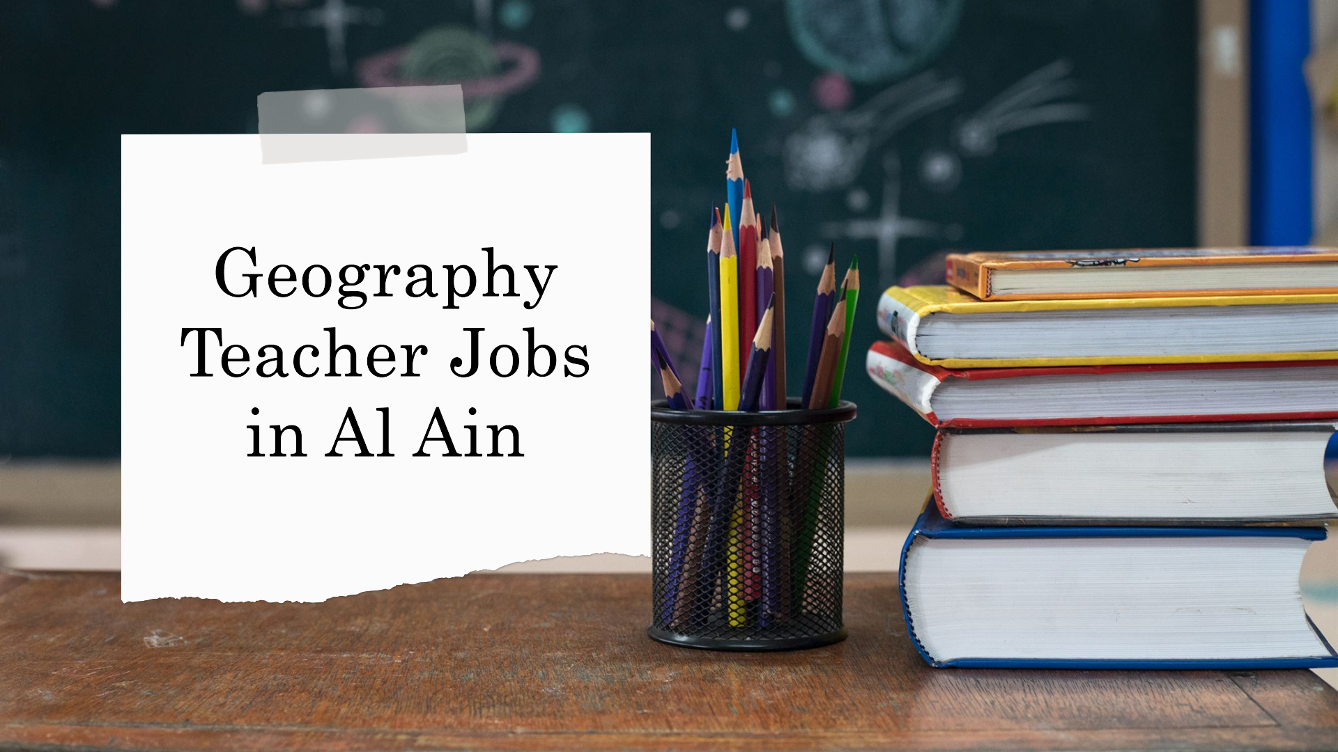 Geography Teacher jobs in Al Ain for all nationalities