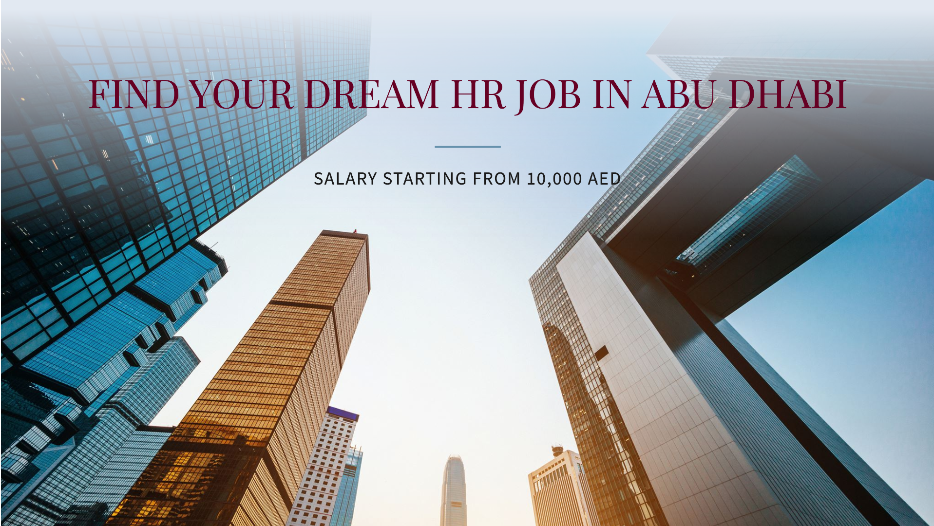 HR jobs in Abu Dhabi (10,000 AED)