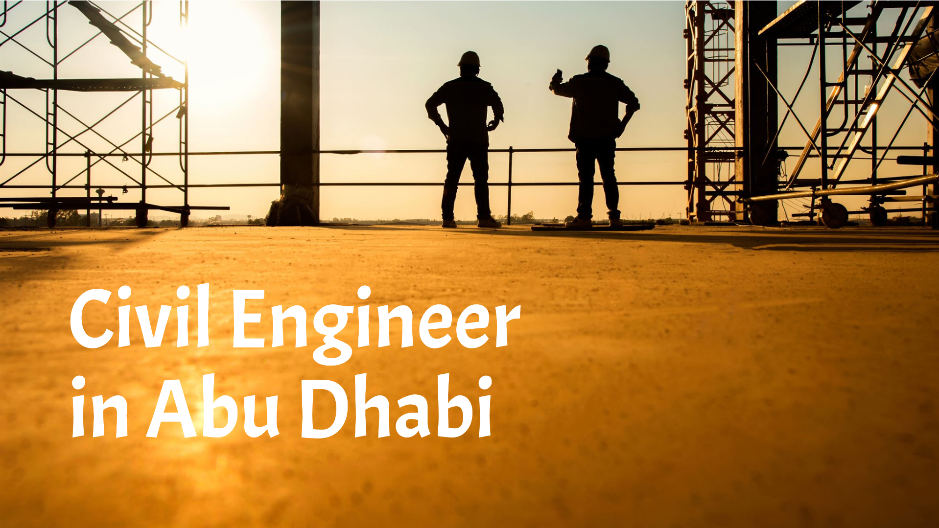 civil engineer abu dhabi with salary 8900 AED