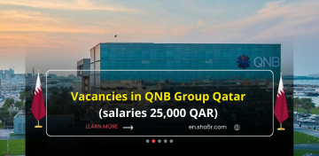 Vacancies in QNB Group Qatar 2024 (salaries up to 25,000 QAR)