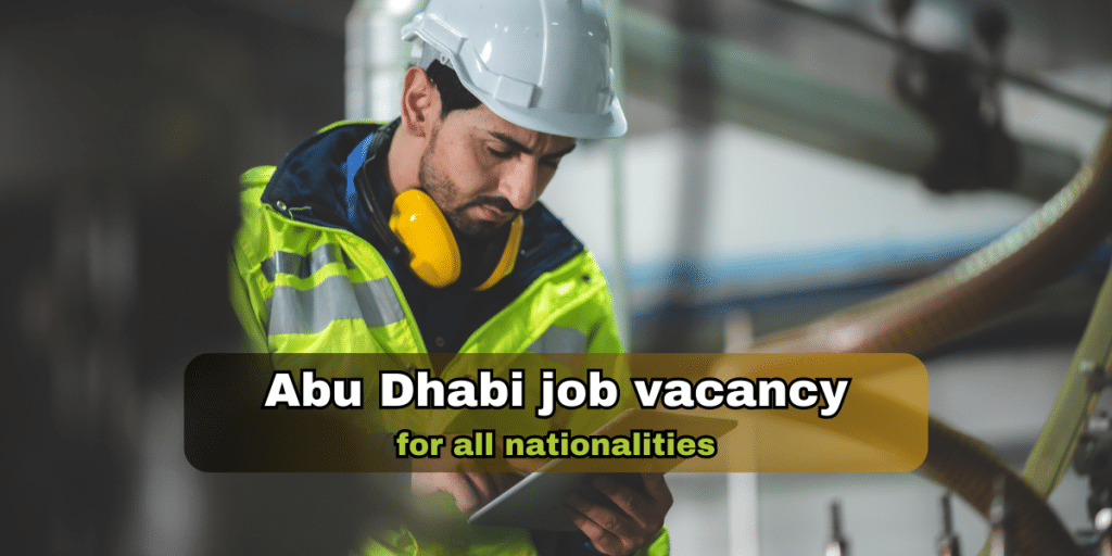 Abu Dhabi Job Vacancy For All Nationalities Sha5r