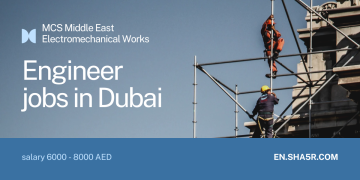 Engineer jobs in Dubai 2024 with salary 6000 – 8000 AED