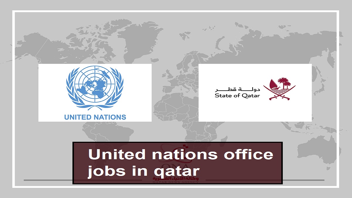 The United Nations Office on Drugs and Crime advertises jobs in Qatar