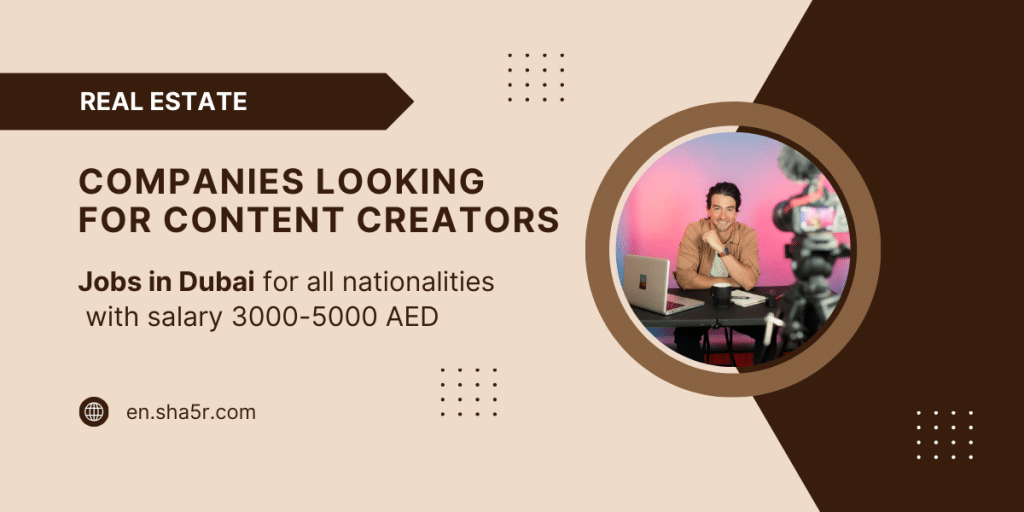 Companies looking for content creators