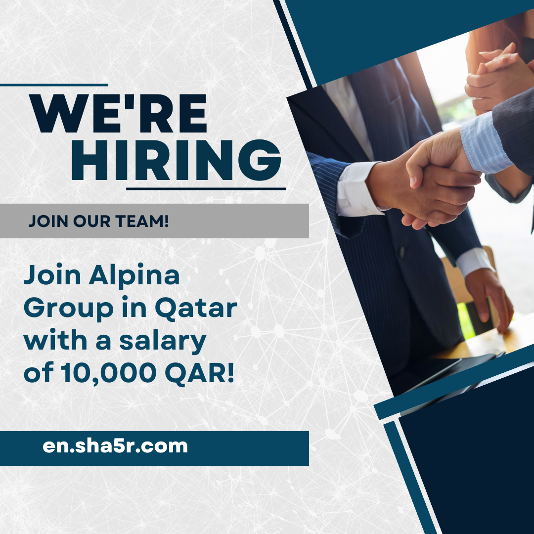 Careers Alpina Group in Qatar with a salary of 10,000 QAR