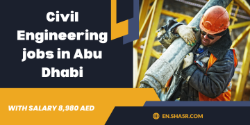 Civil Engineering jobs in Abu Dhabi with salary 8,980 AED