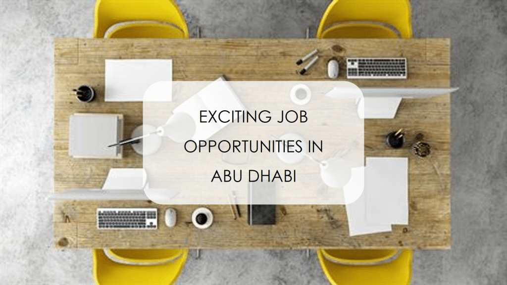 Abu Dhabi job