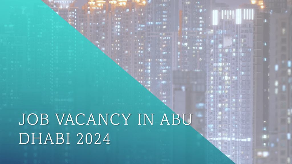 job vacancy
