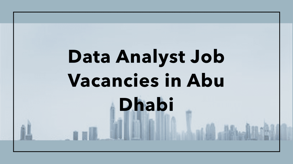Data Analyst job