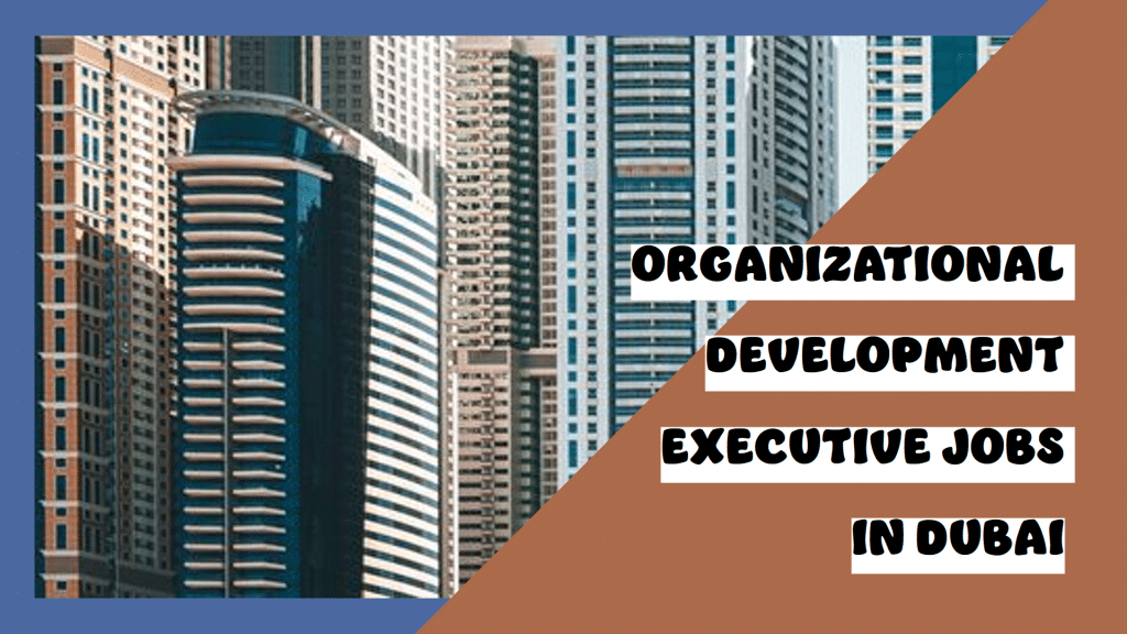 Organizational Development Executive jobs in Dubai