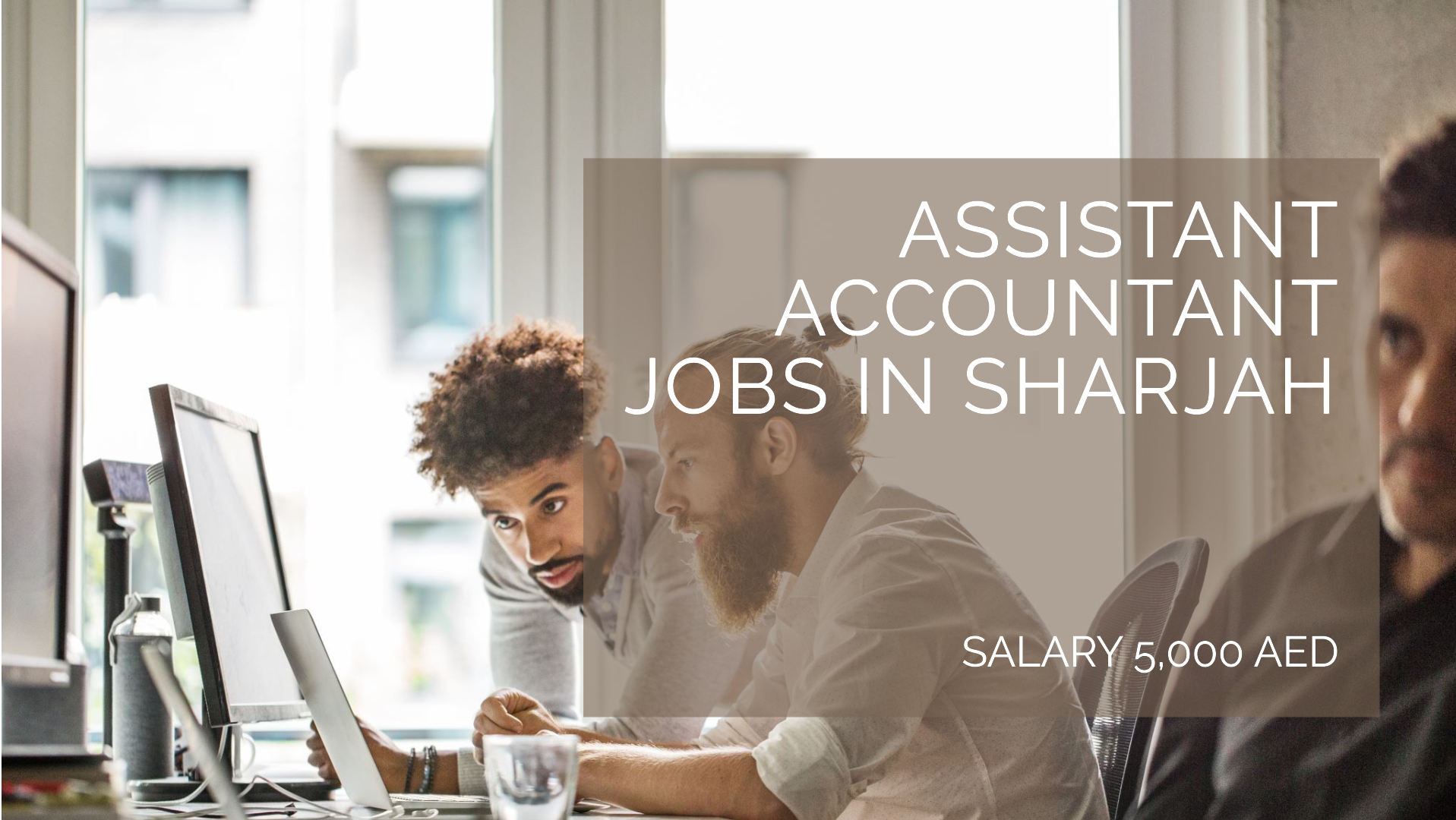 assistant accountant jobs in sharjah with salary 5,000 AED
