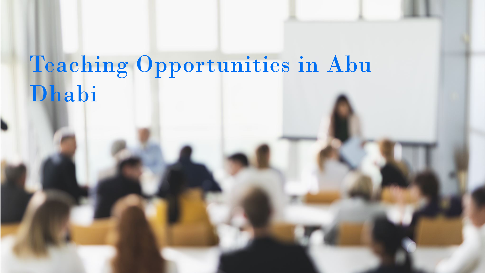 teacher jobs in abu dhabi for all nationalities with salary 5,000 to 6,000 AED