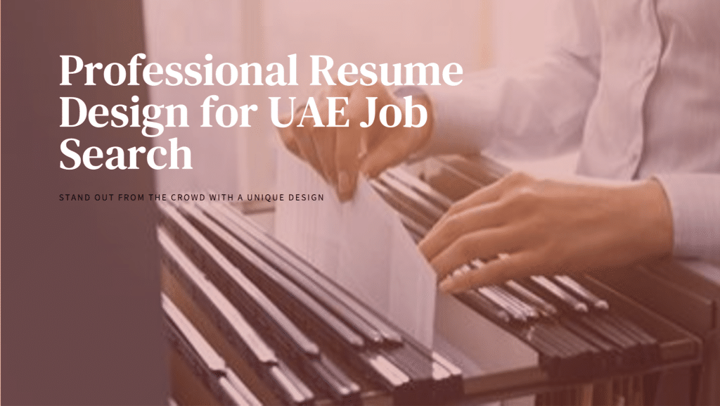 Professional Resume Design