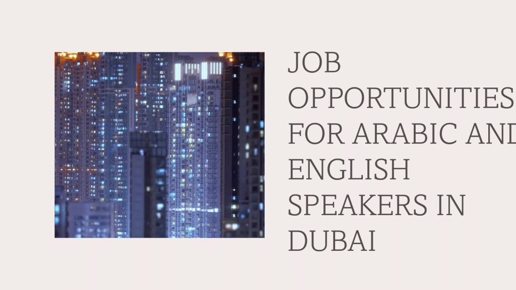 Job opportunities