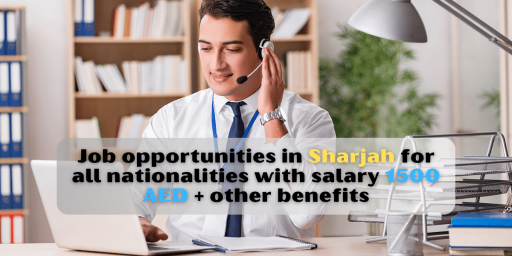 Job opportunities in Sharjah