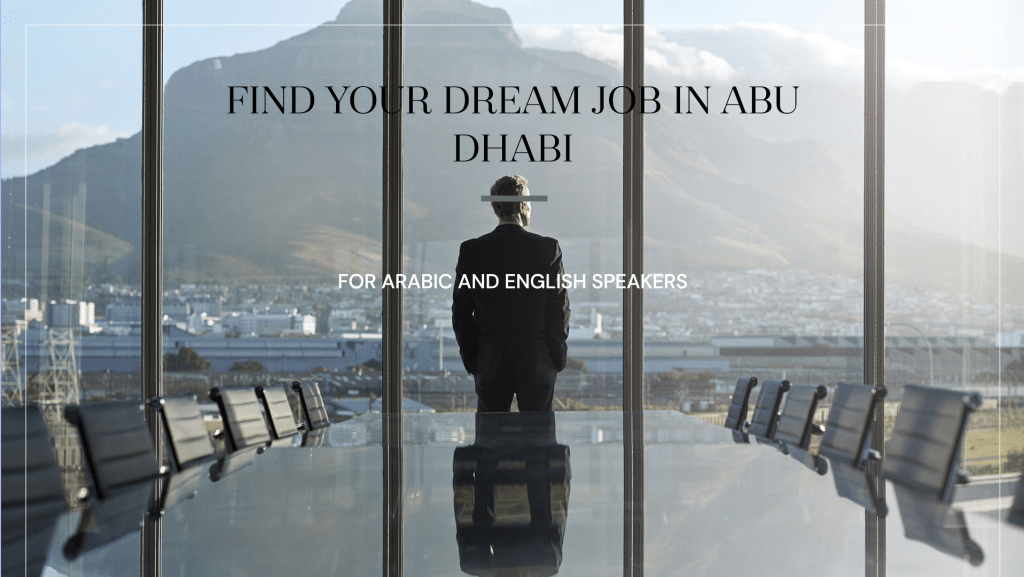 Jobs in Abu Dhabi