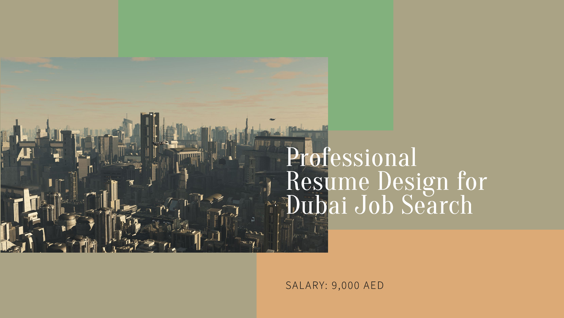 careers in dubai with salary 9,000 AED