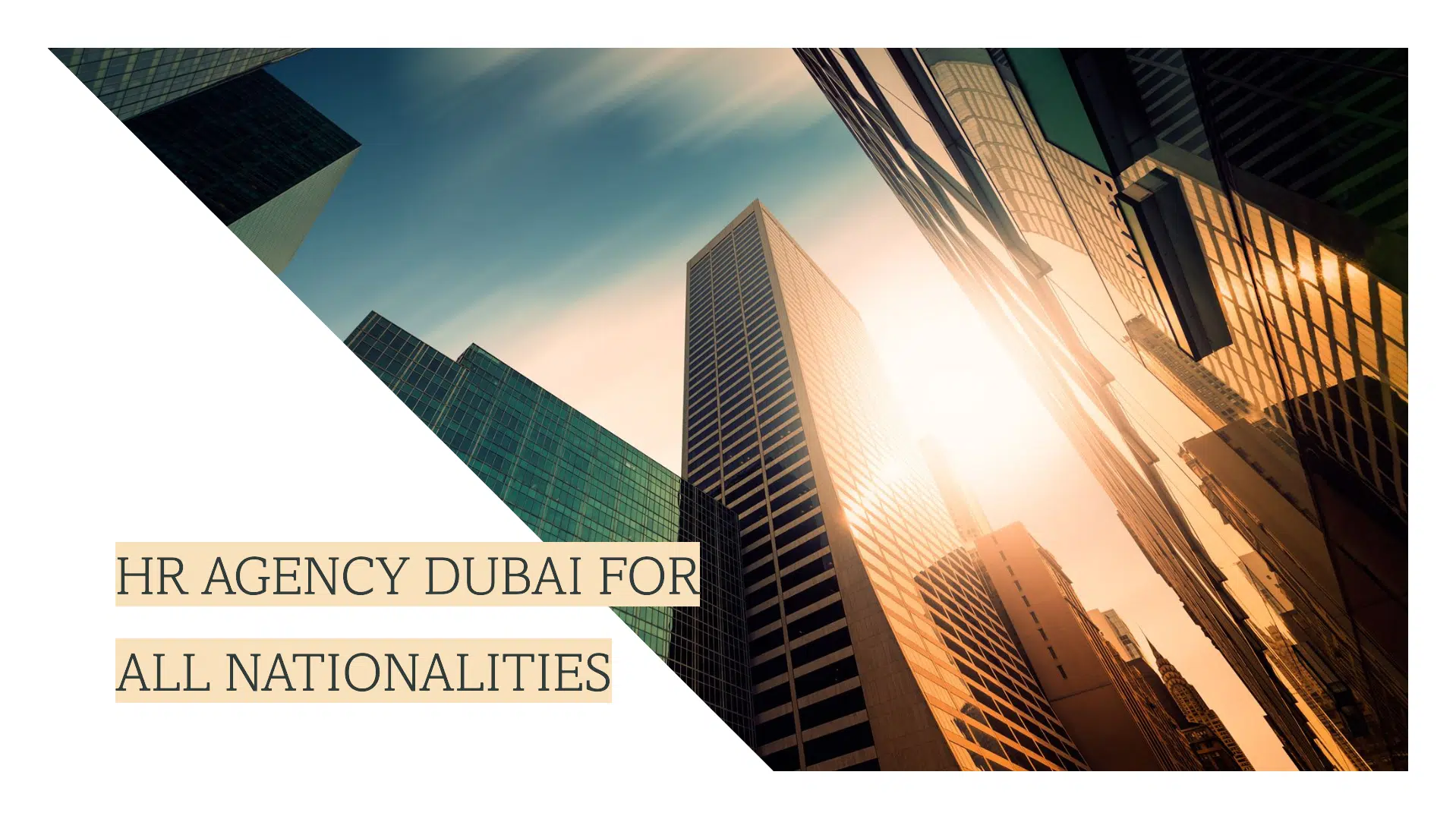 hr agency dubai for all nationalities