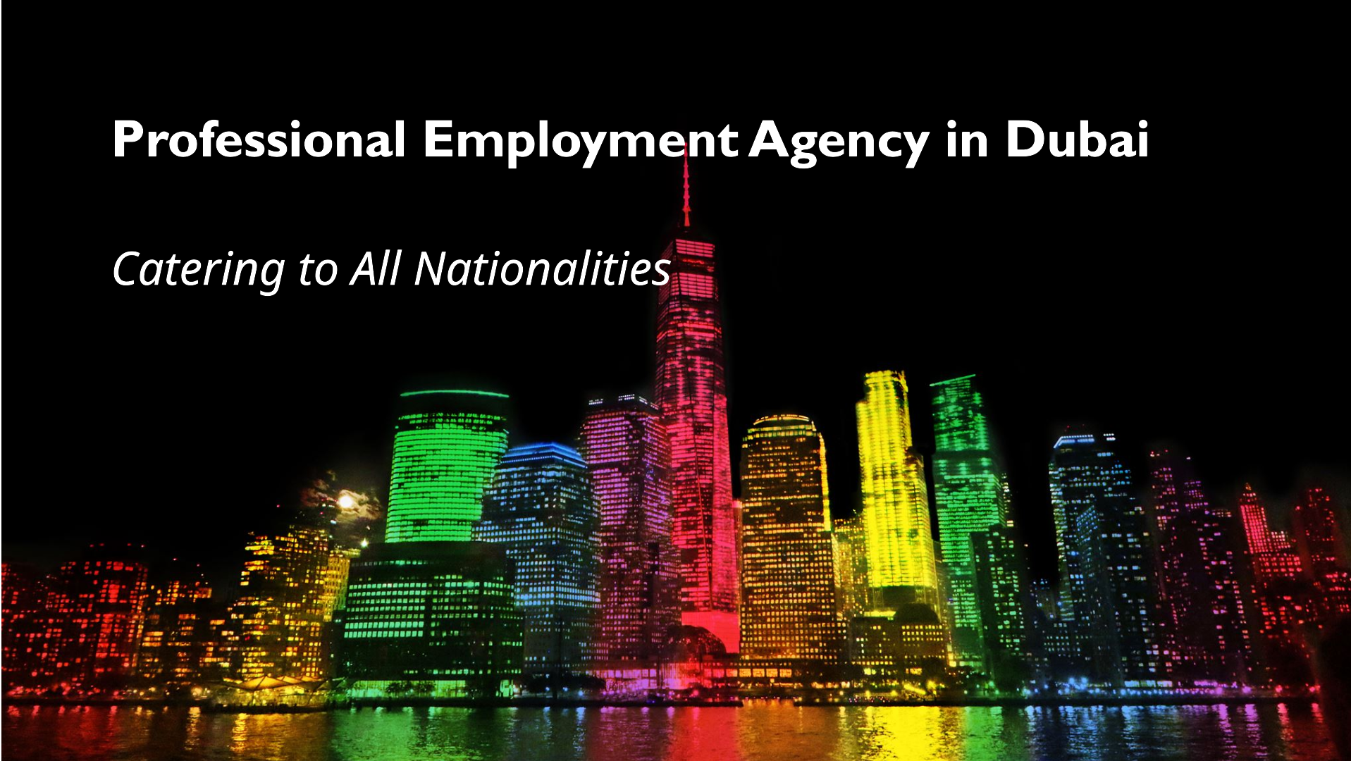 employment agency dubai for all nationalities