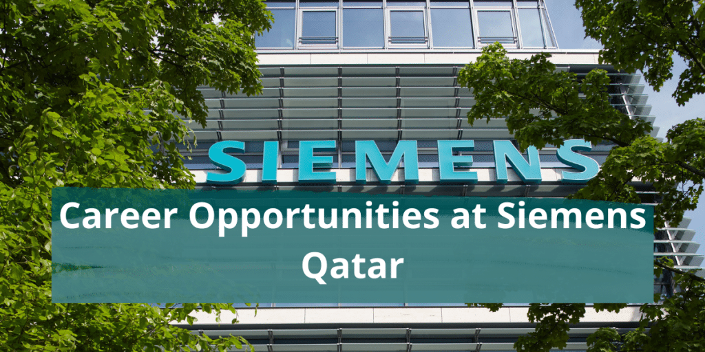 Siemens Qatar jobs Career Opportunities at Siemens Qatar