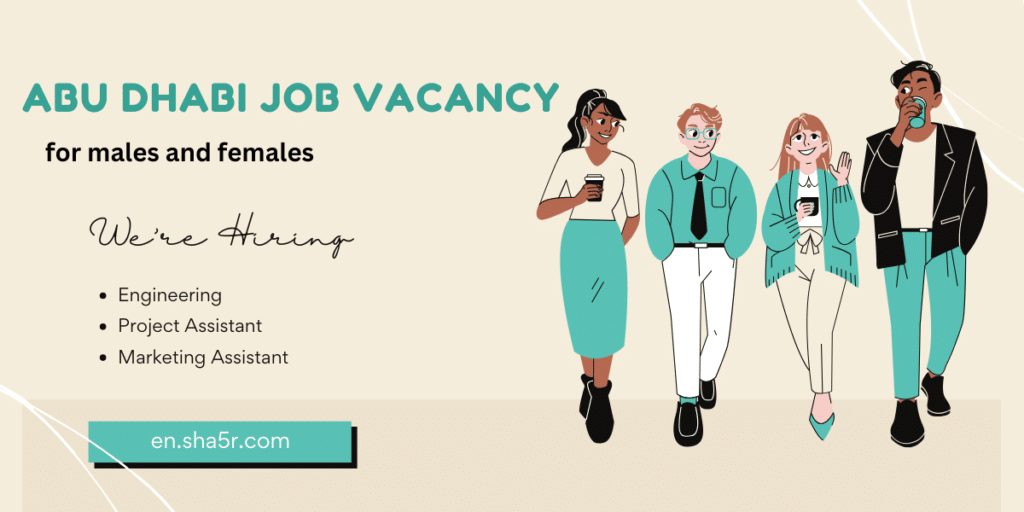 Abu Dhabi job vacancy
