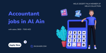 Accountant jobs in Al Ain with salary 3800 – 7000 AED
