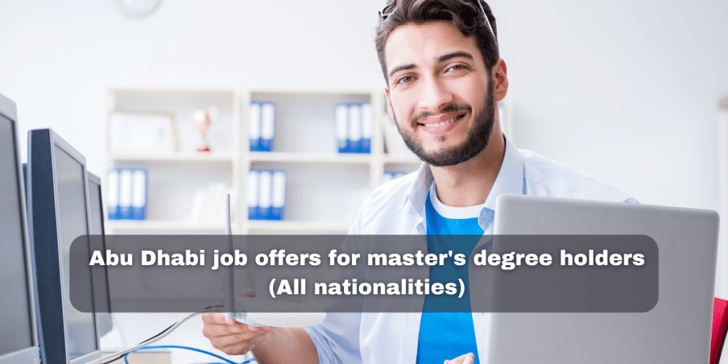 Abu Dhabi job offers