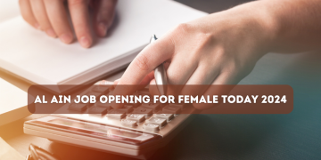 Al Ain job opening for female today 2024