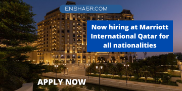 Now hiring at Marriott International Qatar for all nationalities