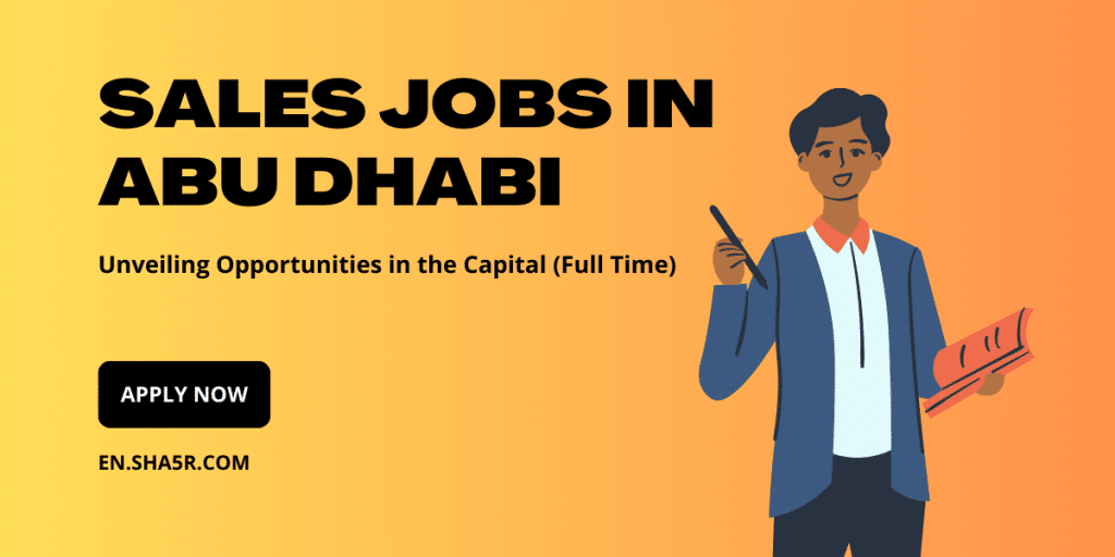 Sales Jobs in Abu Dhabi