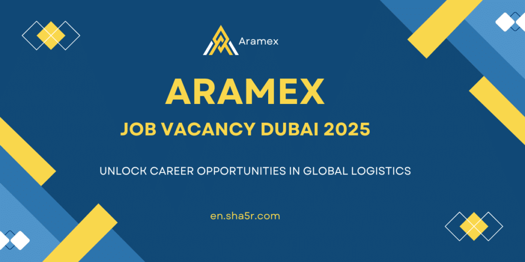 Aramex Job Vacancy Dubai