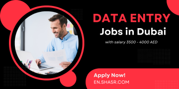 Data Entry jobs in Dubai with salary 3500 – 4000 AED