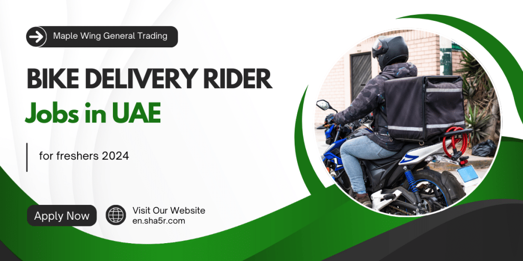 Delivery jobs in UAE