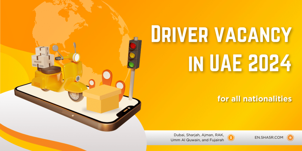 Driver vacancy in UAE