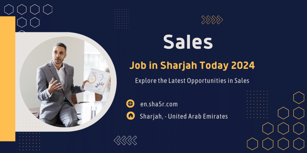 Sales Job in Sharjah