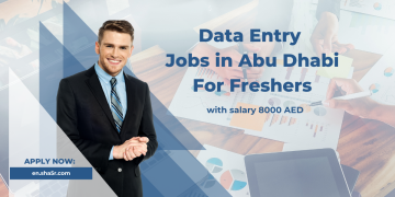 Data Entry jobs in Abu Dhabi for freshers with salary 8000 AED