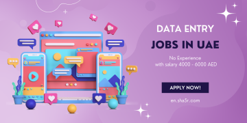 Data Entry jobs in UAE no experience with salary 4000 – 6000 AED