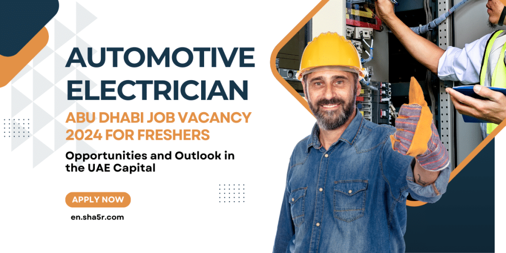 Abu Dhabi Job Vacancy