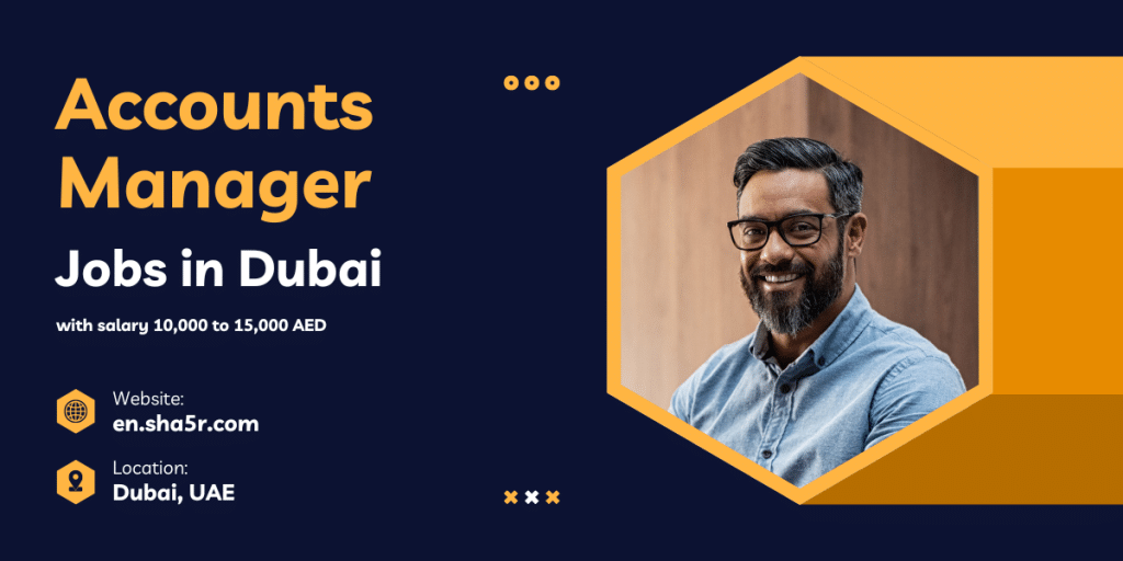 Accounts Manager jobs in Dubai
