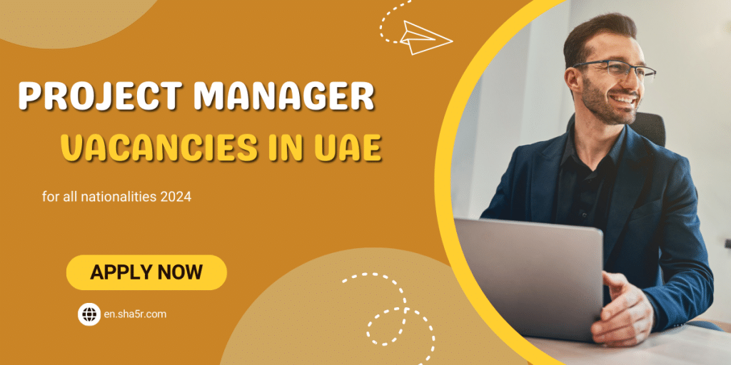 Project Manager vacancies in UAE