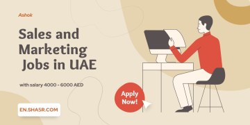 Sales and Marketing jobs in UAE with salary 4000 – 6000 AED
