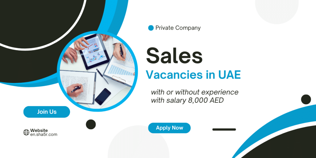 Sales Vacancies in UAE