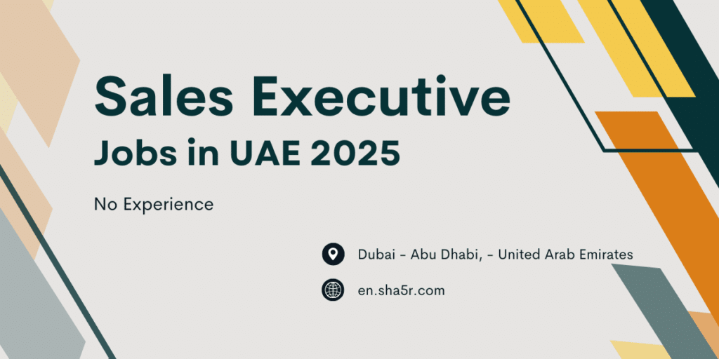 Sales Executive jobs in UAE