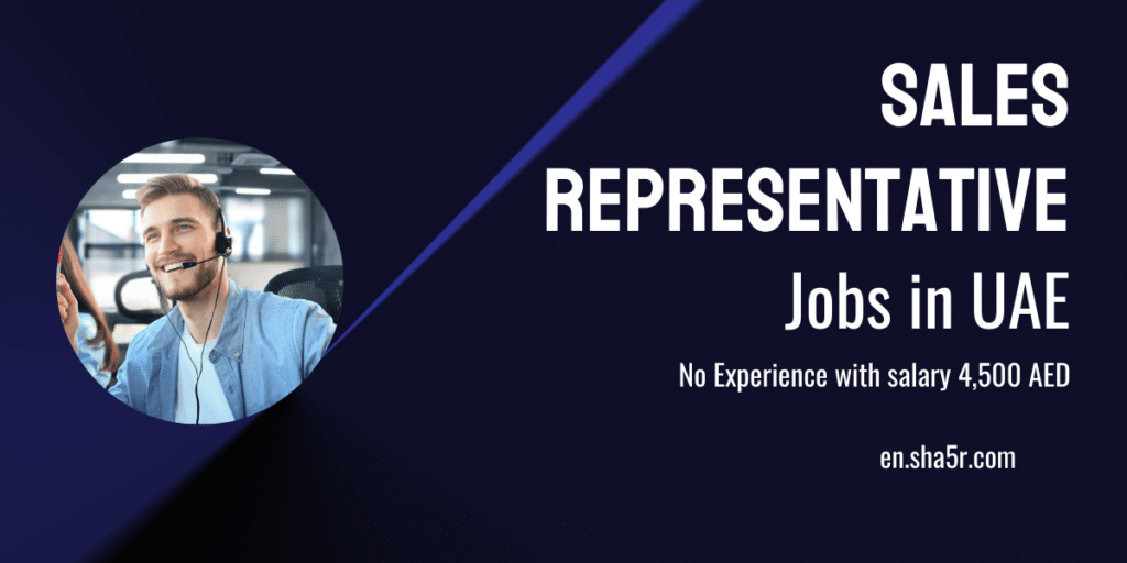 Sales Representative jobs in UAE