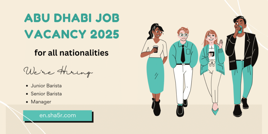 Abu Dhabi job vacancy 2025