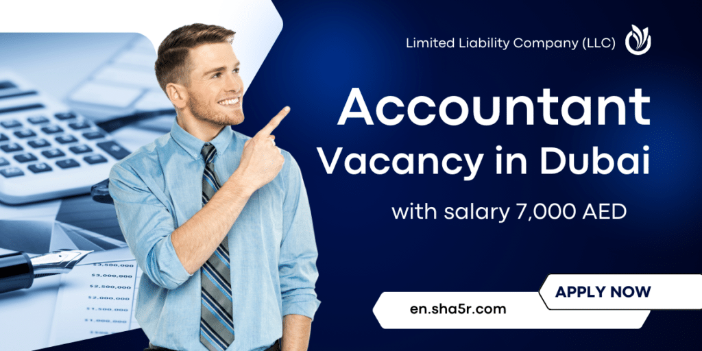 Accountant vacancy in Dubai